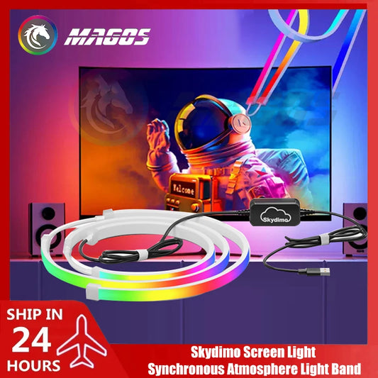 Skydimo Monitor Ambilight Lights PC E-Sport Gamer Ambient RGB Strip, Desktop