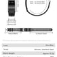New Smart Bracelet Men Fitness Tracker IPX8 Waterproof Heart Rate Sleep Monitor