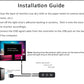 USB Computer Sync Light Strip PC Strip Lights 24 27 32 34 Inch Monitor RGB
