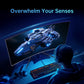Curved Gaming Monitor Ports VESA,Tilt Adjustable Monitor