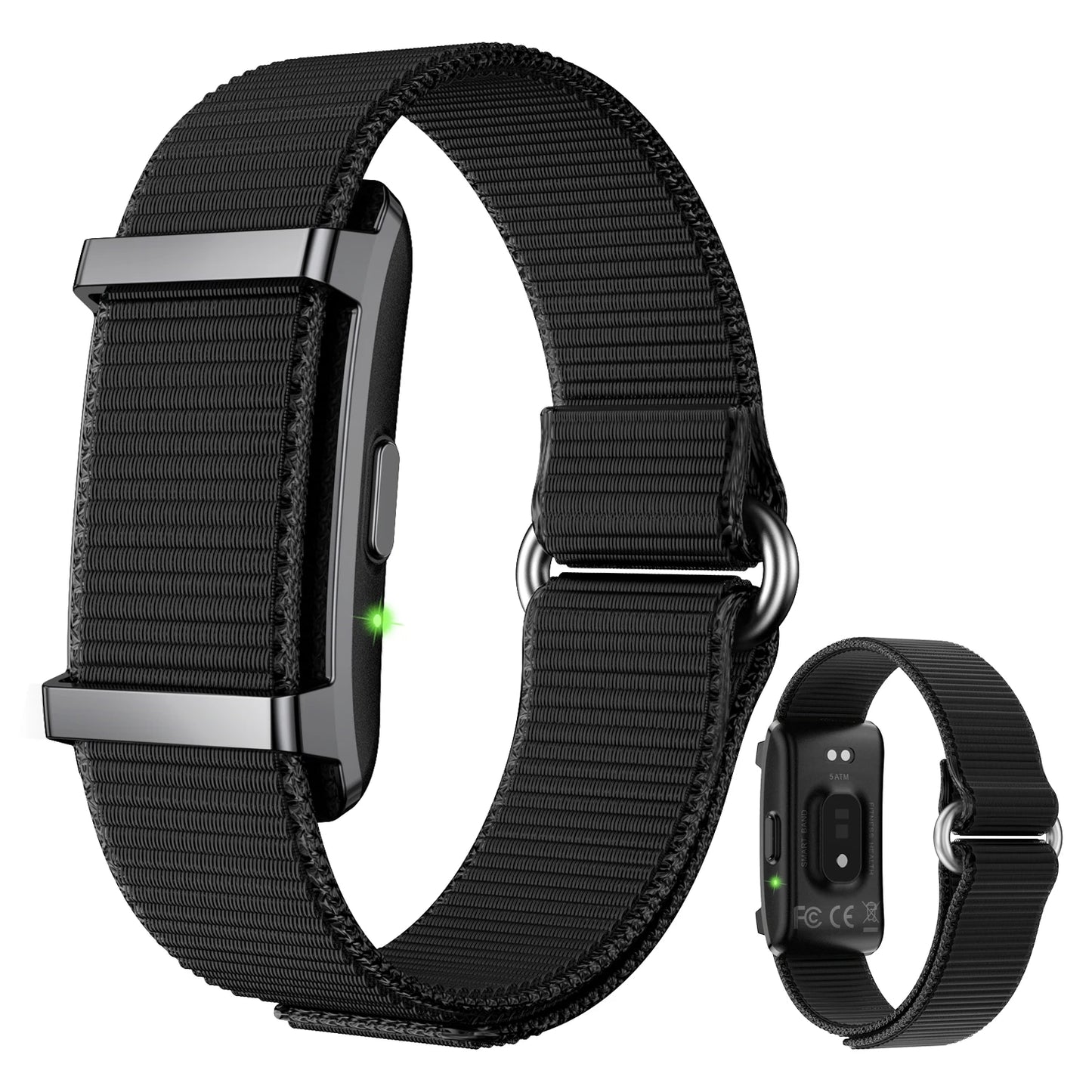 Smart Bracelet Sports Fitness Tracker Health Monitoring Step Count Heart