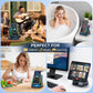 Wireless Induction Speaker 8 RGB Lights HIFI Sound Portable Bluetooth Phone