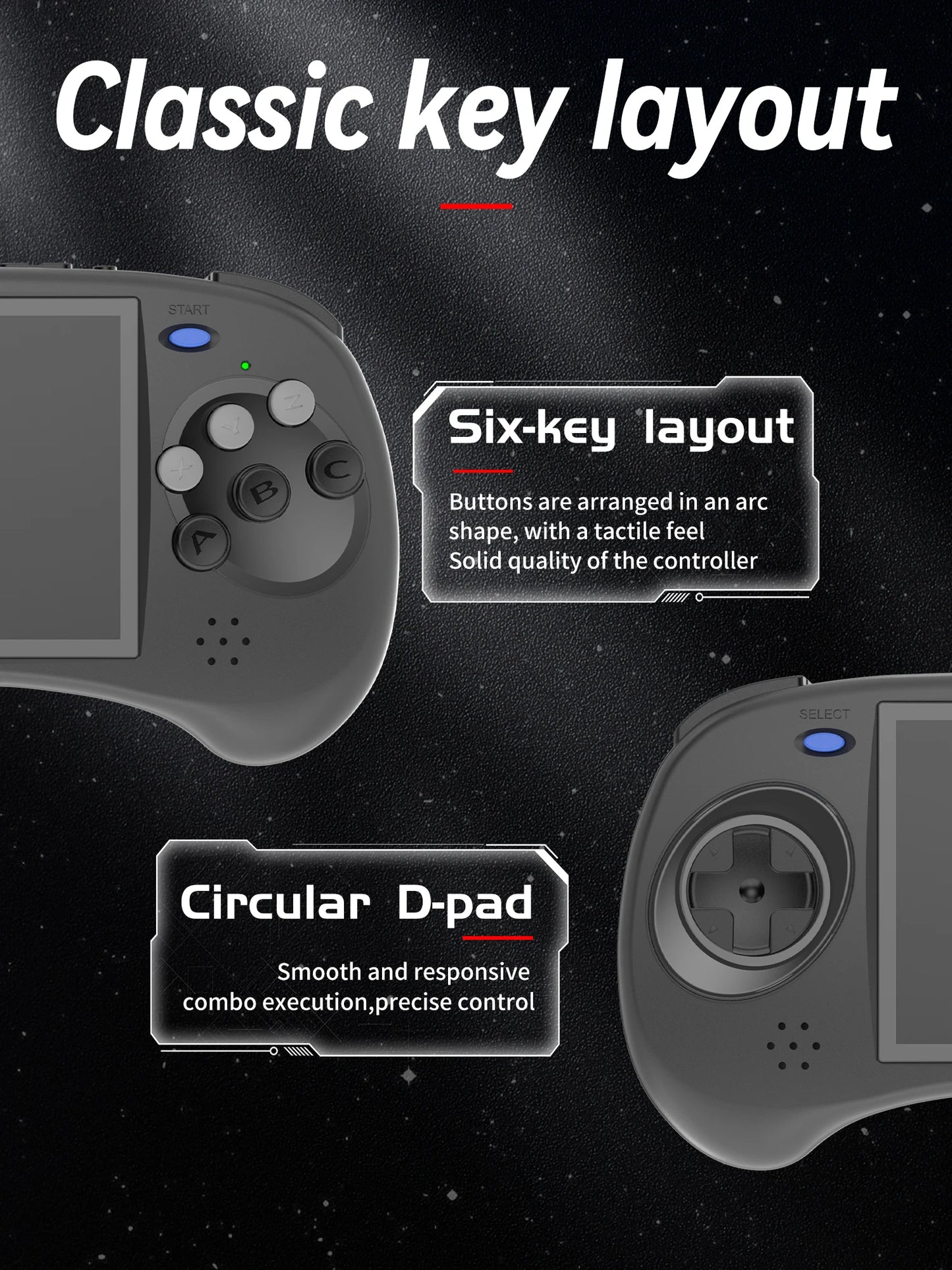 Anbernic RG ARC Retro Games RK3566 4.0INCH 640*480 Handheld Game Console