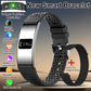 New Smart Bracelet Men Fitness Tracker IPX8 Waterproof Heart Rate Sleep Monitor