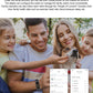 LIGE Amoled Smart Watch Smartwatch Band Women Heart Rate Blood Waterproof