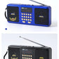 Portable FM Radio Rechargeable Battery Wireless Speaker Support TF USB MP3