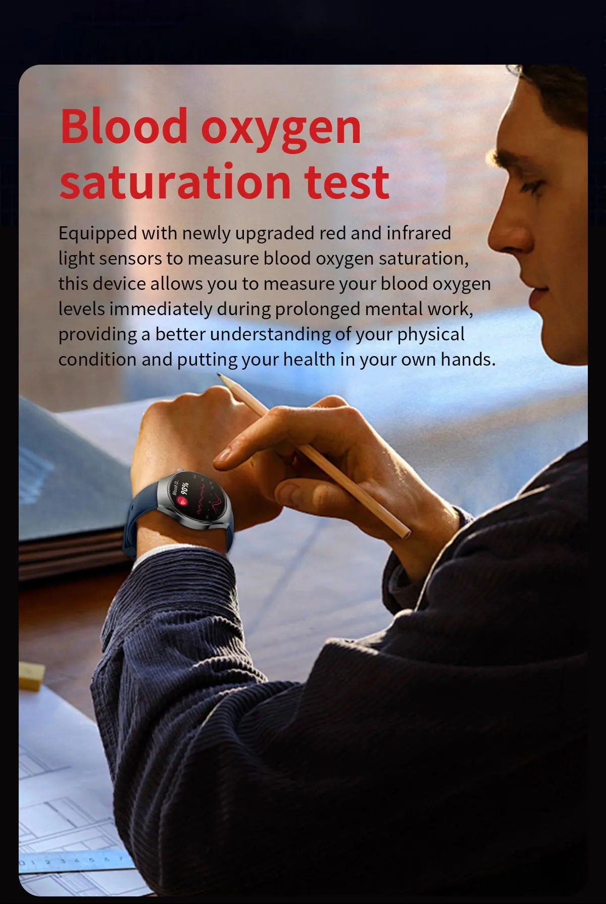 2026 New Accurate Body Health analysis Smart Watch Men ECG Blood lipids Uric