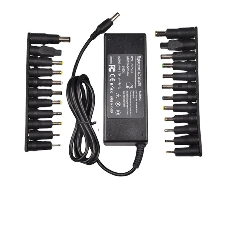 Universal Laptop Adapter Charger Set 23 Detachable Plugs Multiple Models