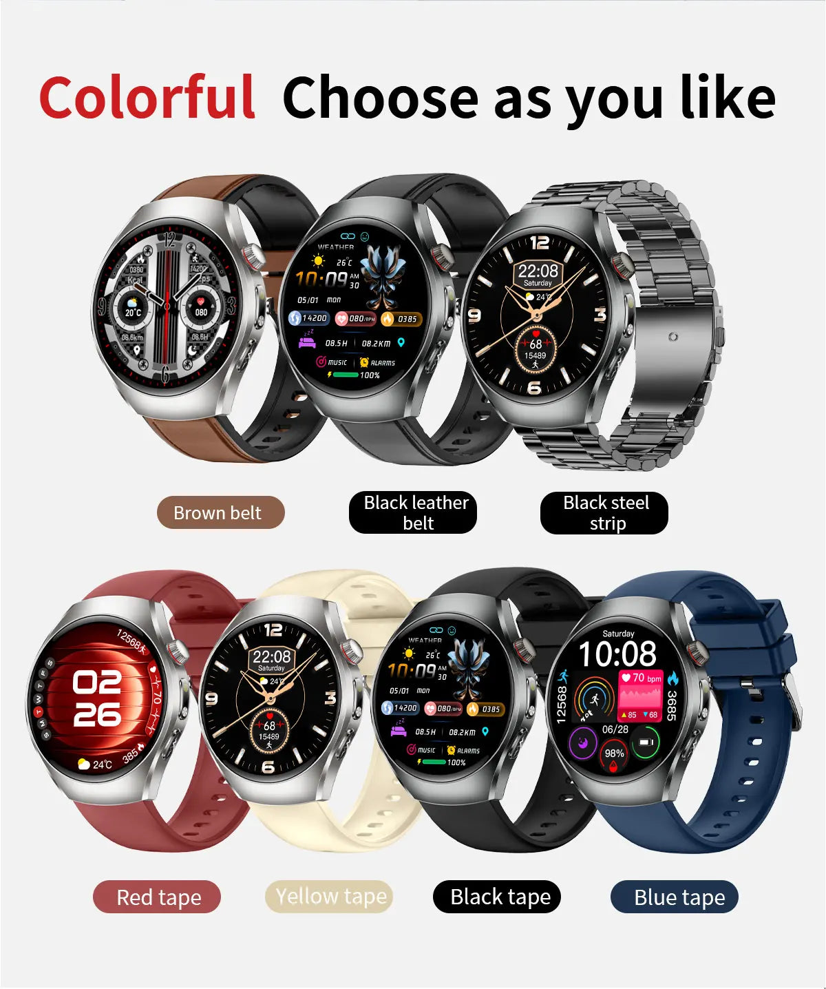 2026 New Accurate Body Health analysis Smart Watch Men ECG Blood lipids Uric