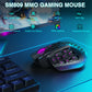 Pro Wireless MMO Gaming Mouse Programmable Macro Wireless mouse