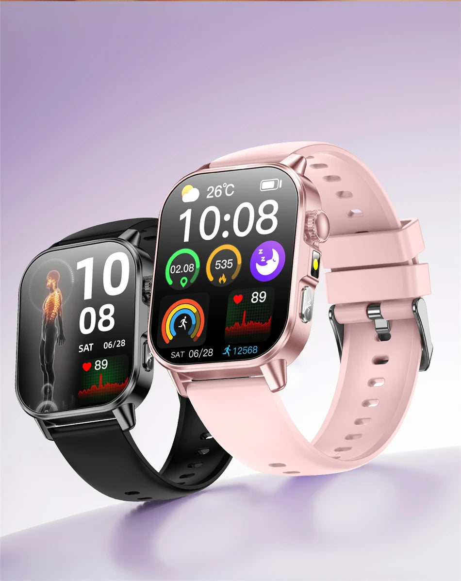 New Men Accurate Health Diagnosis ECG Smart Watch Blood Pressure Smartwatch