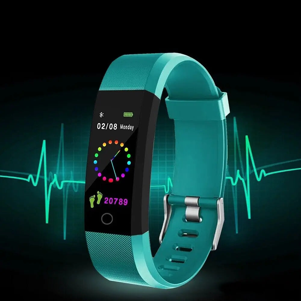 New Smart Band Blood Oxygen Blood Pressure Heart Rate Monitoring Bracelet