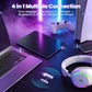 Attack Shark Wireless Gaming Headset Bluetooth Surround Sound
