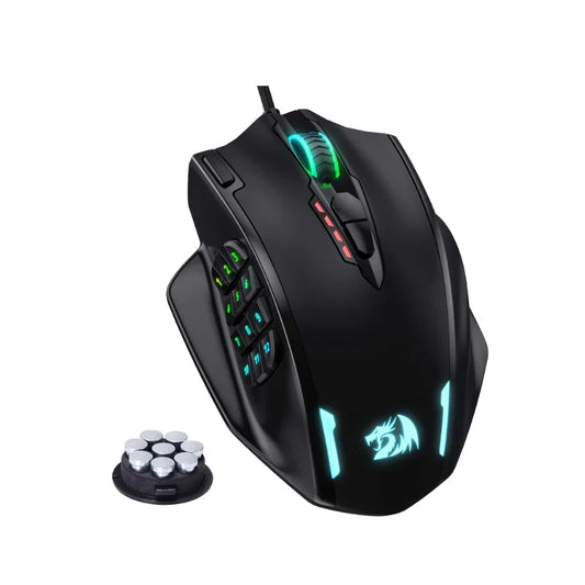 Redragon M908 RGB Backlight LED USB Wired Gaming Programmable Mouse