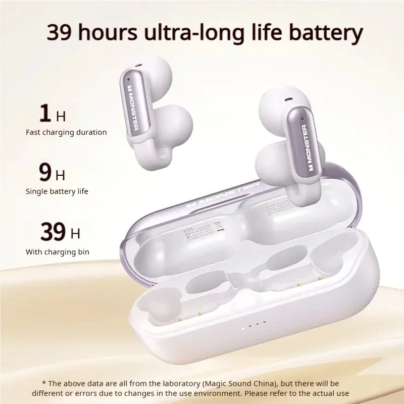 Monster AC601 OWS Bluetooth Gaming Earphones Noise Cancelling Earbuds