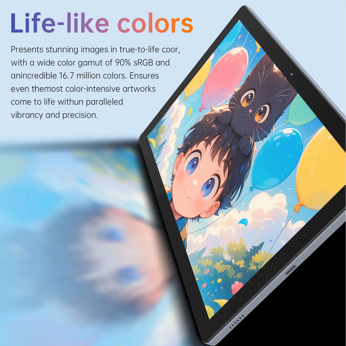 BOSTO BT-101A Portable Graphics Drawing Tablet 10.1 Inch IPS Screen