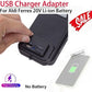 Battery Power Bank for Aldi Ferrex 20V Energy Li-ion Battery with USB/Type-C