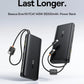 Power Bank Built-In Dual USB-C Cable Fast Charge Digital Display Power Bank