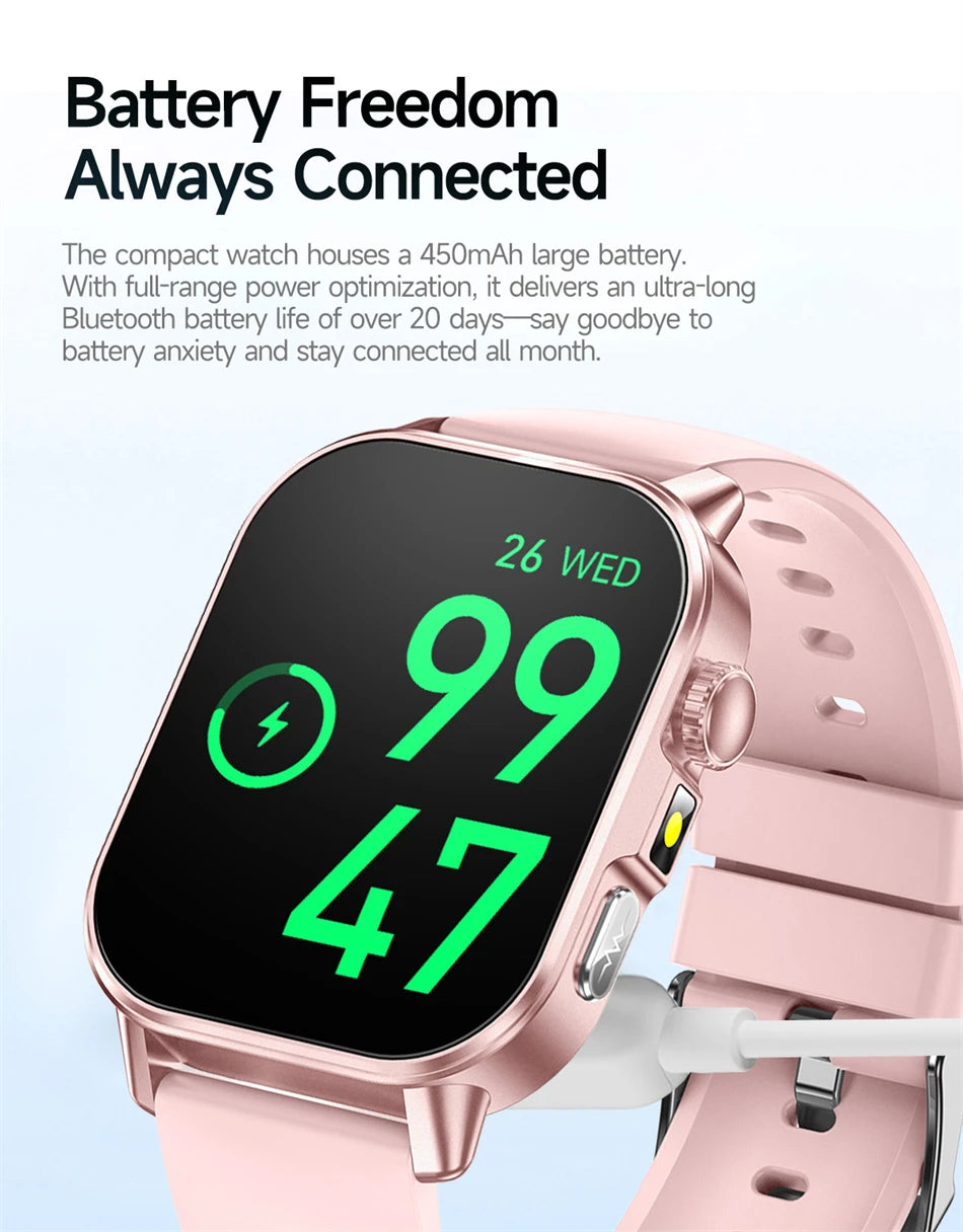 New Men Accurate Health Diagnosis ECG Smart Watch Blood Pressure Smartwatch