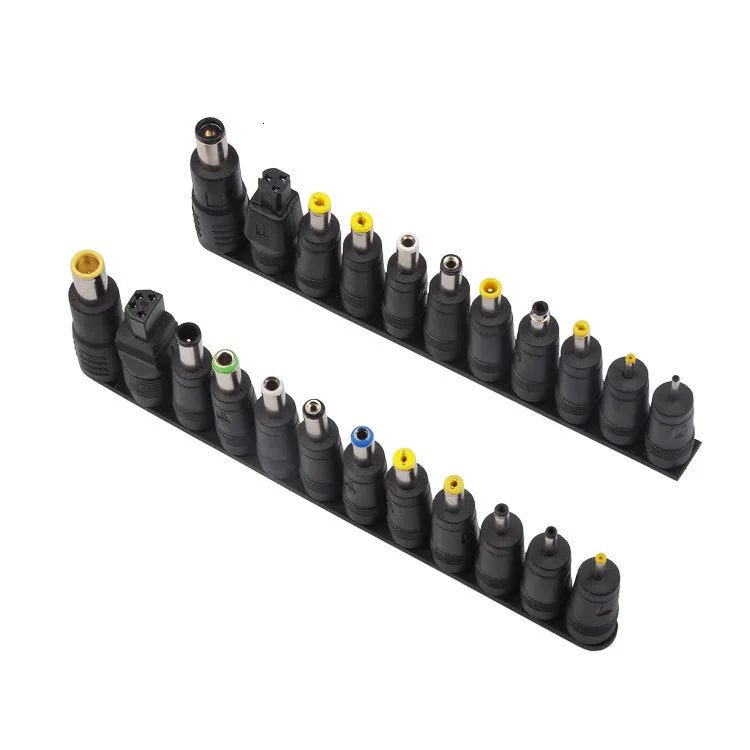 Universal Laptop Adapter Charger Set 23 Detachable Plugs Multiple Models