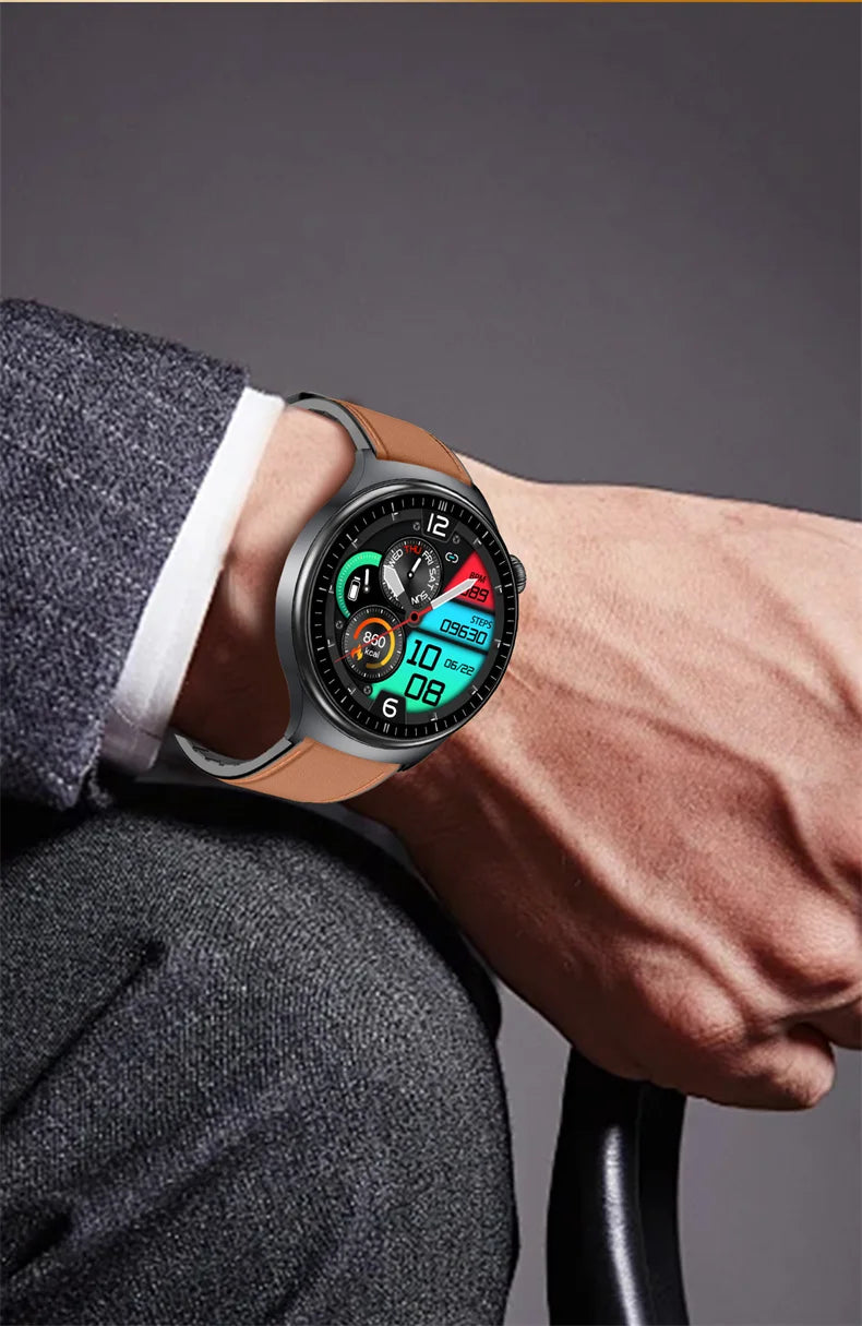 New Accurate ECG Smart Watch Heart Health Analysis Blood oxygen Pressure BT