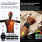 New Accurate ECG Smart Watch Heart Health Analysis Blood oxygen Pressure BT