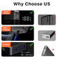 20000mAh Power Bank JUOVI J2621 Portable Charger Fast Charging Battery