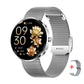 MEVADEN 8.5mm Ultra-thin Luxury Stainless Steel Smart Watch Women