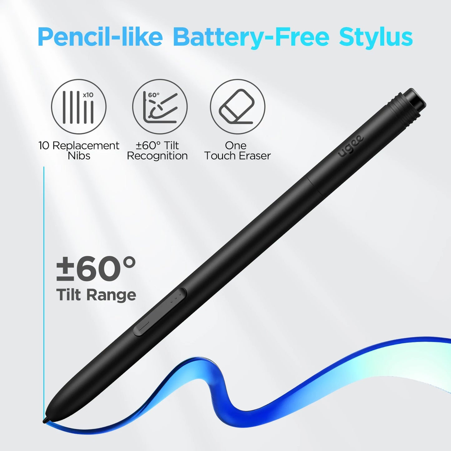 UGEE UE12 Plus Digital Pen Tablet Monitor with 11.9 HD Screen Drawing Tablet