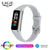 LIGE Amoled Smart Watch Smartwatch Band Women Heart Rate Blood Waterproof