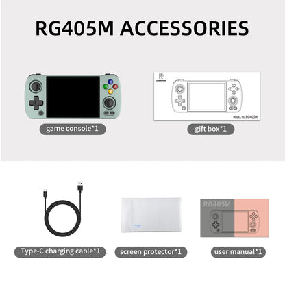Anbernic RG405M Handheld Game Console 4'' IPS Touch Screen Android12
