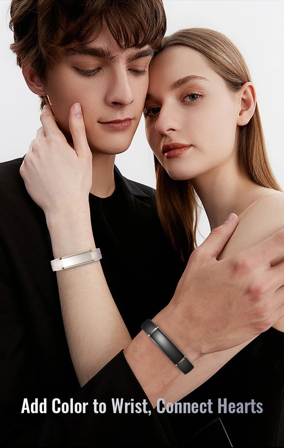 New Fashion Bluetooth Smart Bracelet Health Heart Rate Sleep Stress Monitoring