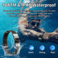 New Smart Bracelet Men Fitness Tracker IPX8 Waterproof Heart Rate Sleep Monitor