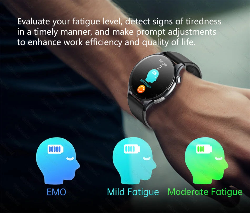 2026 New Smart Watch NFC ECG+PPG Blood oxygen Uric Acid Blood Pressure