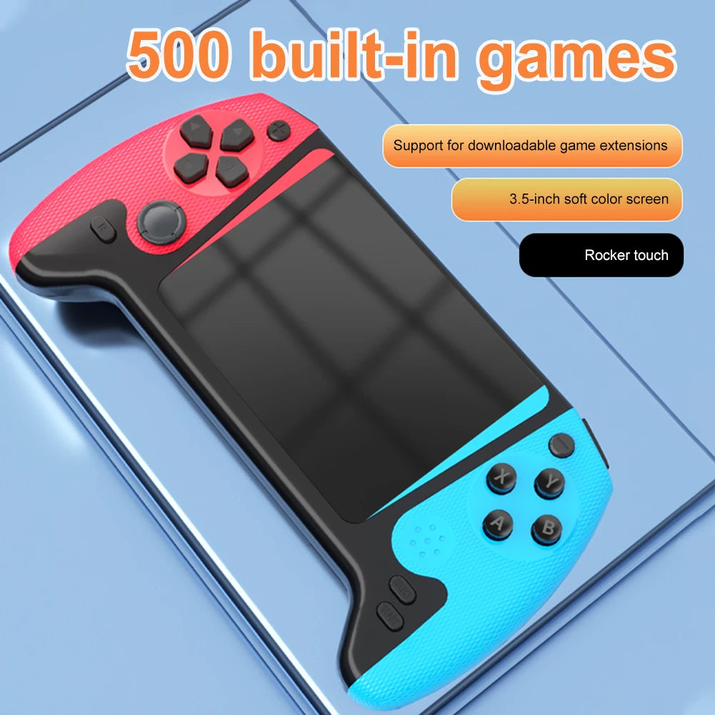 500 Games Retro Handheld Game Console 3.5inch LCD Screen Game Console