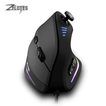 Upright Mouse 11 Key Optical Mouse Programming Gaming Mouse
