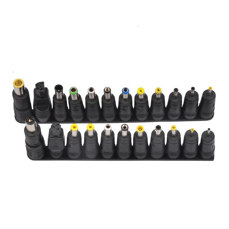 Universal Laptop Adapter Charger Set 23 Detachable Plugs Multiple Models