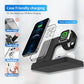 3 In 1 Wireless Charging Station Magnetic Fast Charging 18W Foldable