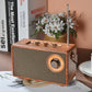 Retro Portable Wireless Bluetooth Speaker High-Quality Powerful Stereo Sound Box