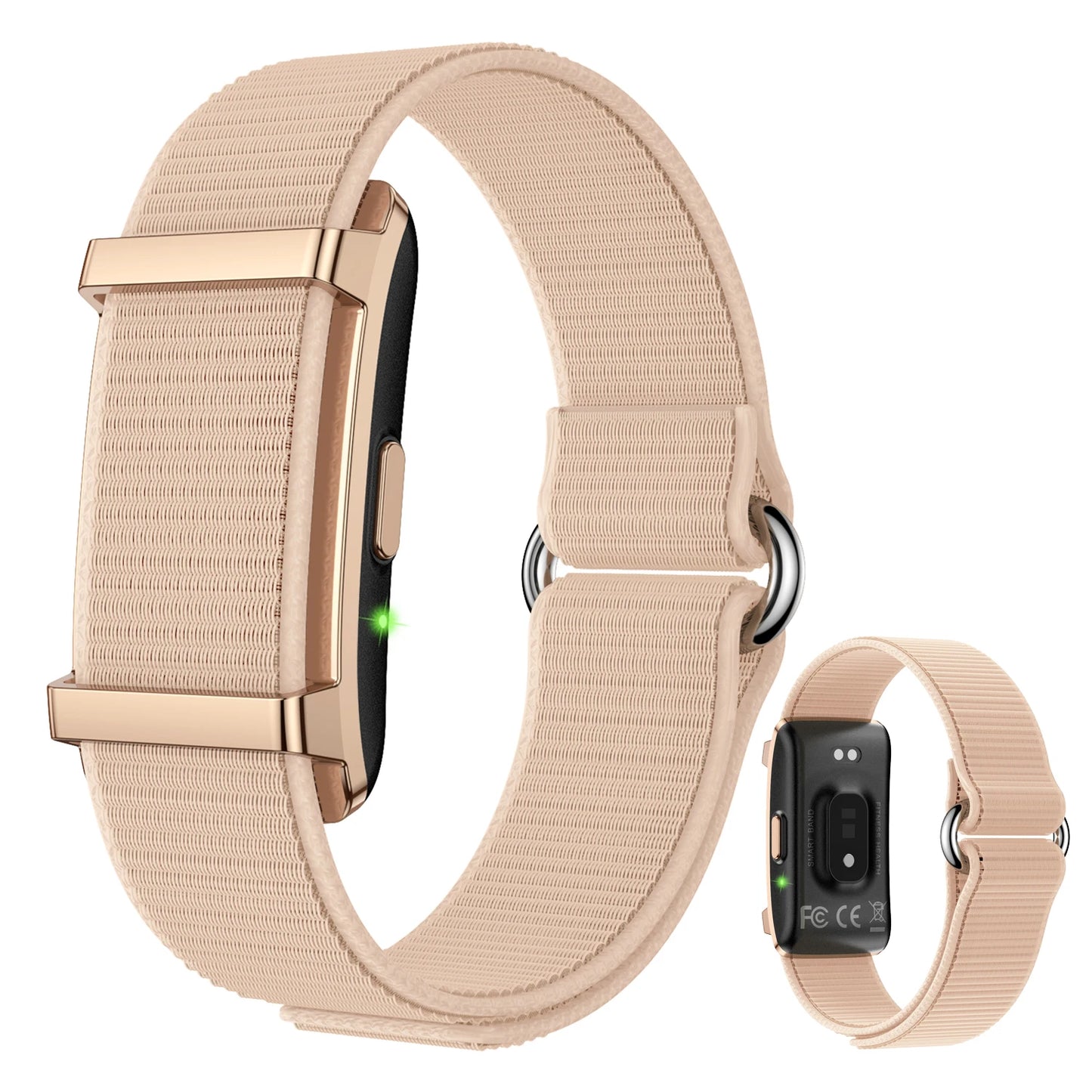 Smart Bracelet Sports Fitness Tracker Health Monitoring Step Count Heart