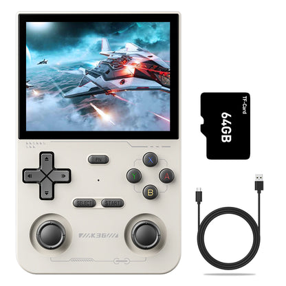 GAMINJA K36 Handheld Game Console 3.5Inch IPS 640x480 Screen Console