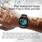 New Accurate ECG Smart Watch Heart Health Analysis Blood oxygen Pressure BT