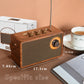 Retro Portable Wireless Bluetooth Speaker High-Quality Powerful Stereo Sound Box