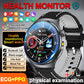 New Accurate ECG Smart Watch Heart Health Analysis Blood oxygen Pressure BT