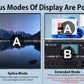 Dual Portable Monitor FHD Laptop Screen Extender Folding Stacked Monitors