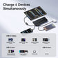 Power Bank Built-In Dual USB-C Cable Fast Charge Digital Display Power Bank
