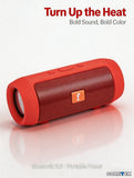 Portable Bluetooth Speaker, Stereo Surround, Mini for Travel & Home