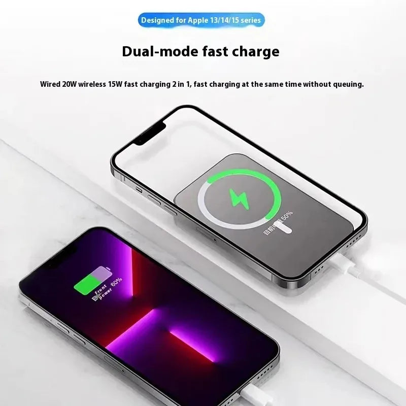 Magnetic PowerBank PD22.5W Fast Charging Portable External Battery