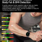 New Accurate ECG Smart Watch Heart Health Analysis Blood oxygen Pressure BT