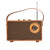 Retro Portable Wireless Bluetooth Speaker High-Quality Powerful Stereo Sound Box